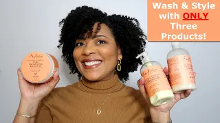 TWIST OUT ft. Shea Moisture Cococut & Hibiscus Curl Enhancing Smoothie | NaturalRaeRae