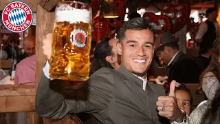 Coutinho, Pavard & Hernandez: 1st time at Oktoberfest with FC Bayern!