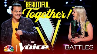 James Violet and Kyndal Inskeep's Performance Is Stunning - The Voice Battles 2019