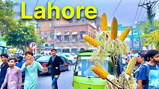 Anarkali Street Food 🥘 Lahore. Walking Tour 4K HDR