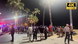 Pattaya Beach Road: An Enchanting Evening Walk 🌙🌴