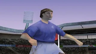 UEFA Euro 2000 - PS1 Gameplay (4K60fps)