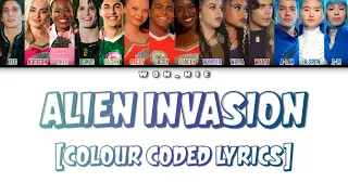 Alien Invasion By ZOMBIES 3 (Colour Coded Lyrics)