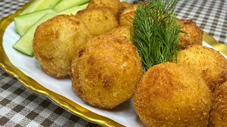 Рецепт Картофельных шариков с фаршем/how to make potato balls at home