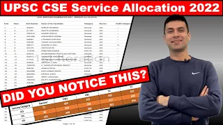 UPSC CSE Service Allocation 2022 Declared - Did You Notice This? | Gaurav Kaushal