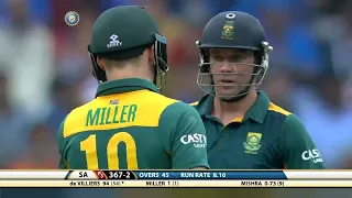 India vs South Africa 2015 ODI series decider highest scorin match 438