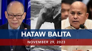 UNTV: HATAW BALITA |  November 29, 2023