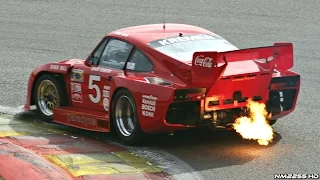 Porsche 935 Turbo Kremer K3 HUGE Flames & Sound @ Track!!