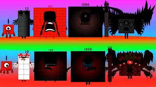 (V3) Uncannyblocks Band But Different nightmare Vs UncannyNLVD (1-10-100K) Fixed Uncanny Music 2024