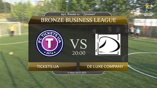 Tickets UA - De Luxe Company [Огляд матчу] (Bronze Business League. 6 тур)