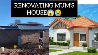 RENOVATING MUM'S HOUSE IN OUR EARLY 20's|| PRICELESS REACTION 😱