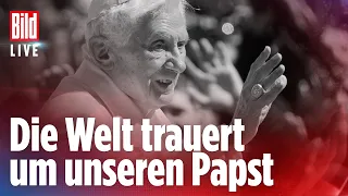 🔴 Papst Benedikt XVI. ist tot | BILD LIVE Breaking News