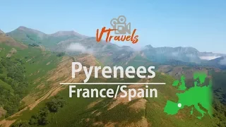 Pyrenees by drone: hiking in Europe in 4K