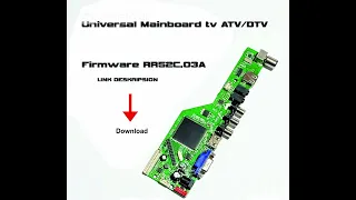 firmware mainboard tv pcb RR52C.03A