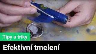 Jak efektivně tmelit plastikové modely