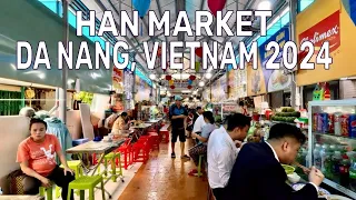 [🇻🇳4K] Da Nang, Vietnam 2024 - Explore Han Market Walking Tour