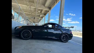 Mercedes Benz SLK 55 AMG R172 at sebring international raceway