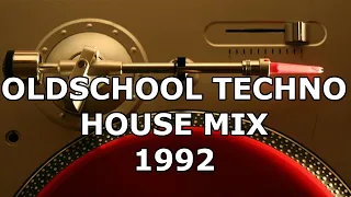 1992 OLDSCHOOL TECHNO HOUSE MIX - 1992 - THE SOUND OF RAVE MUSIC - "DAZE OF THE OLDSCHOOL" - DJ SCAW