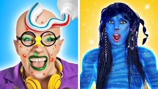 TRANSFORMACIÓN extrema en Avatar | Cómo volverse POPULAR | Transformación con dispositivos de TikTok