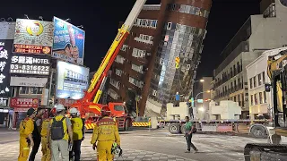 ОГО! Тайвань: наслідки землетрусу! TAIWAN: EARTHQUAKE AFTERMATH