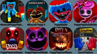 Poppy Playtime 4 Minecraft, Poppy 4 Mobile, Poppy 4 Steam, Poppy 3 Steam, Poppy Minecraft, Horror Po