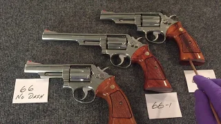 Early Smith & Wesson Model 66 Differences
