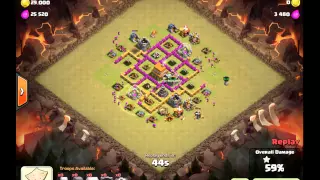 TH6 vs TH6 | Barbarian  Archer  Giant | 61100e @ 19min