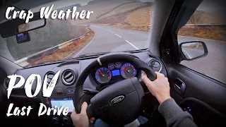 POV Last Drive of 2021 Hayfield to Glossop to Woodhead in my Fiesta ST150 - Episode 65