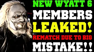 WWE News! New Wyatt 6 Members! Bloodline Member NAME CHANGE! Rematch Due To BIG WWE Backlash MISTAKE