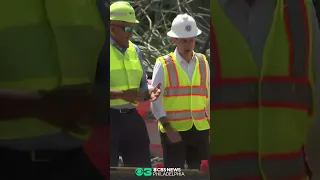 Transportation Secretary Pete Buttigieg visits I-95 collapse