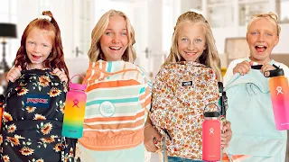 Part 2! What's in my BACKPACK + WATER BOTTLE SHOPPiNG 2021!! Back to School