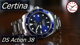 Certina DS Action Diver 38mm - Good Things Come in Small Packages #certina #watchreview