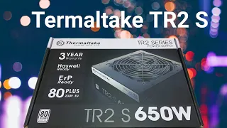 обзор блока питания Thermaltake tr2 s 650w от thermaltake здесь только название