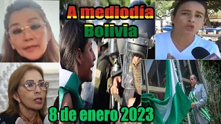 🔴 ULTIMAS Noticias BOLIVIA de hoy 8 de enero 2023 Informativo A mediodía Bolivia