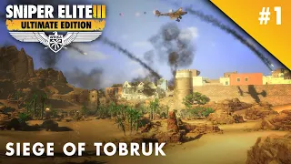 Sniper Elite 3 Ultimate Edition – Siege of Tobruk – Playthrough #1 (No Commentary)