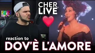 Cher Reaction Dov'è l'amore LIVE (WOW!!!) | Dereck Reacts