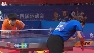 【中国乒乓】孙颖莎 vs 刘诗雯 2021全运会乒乓女单半决赛 2021/09/25 | SunYingsha vs LiuShiwen | 孫穎莎 vs 劉詩雯 | 中国卓球