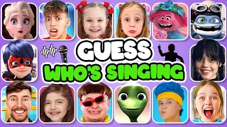 Guess Who Is Singing? | Lay Lay, King Ferran, Salish Matter, MrBeast, Elsa, Trolls 3, Diana