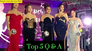 Super Sireyna 2024/Top5 Q&A