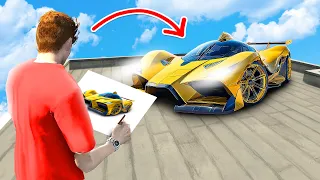 Everything I Draw Comes to LIFE in GTA 5 RP!