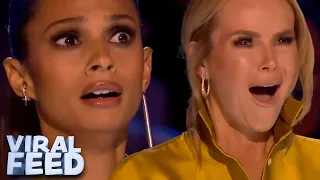 Whose SINGING VOICE Got This SENSATIONAL Reaction From The Judges?! | VIRAL FEED