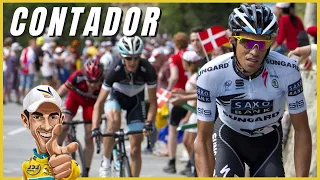 Batalla ÉPICA en Alpe D´HUEZ - Mejores ataques de Alberto CONTADOR. MEJORES ETAPAS de la HISTORIA