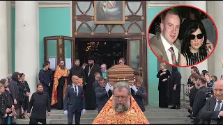 Прощание с мужем Дианы Гурцкой Петром Кучеренко
