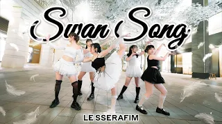 [KPOP IN PUBLIC｜ONE TAKE] LE SSERAFIM (르세라핌) 'Swan Song' Dance Cover by FOURiN from Taiwan