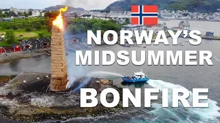 Norway's Midsummer Bonfire (Alesund's Midsummer Festival)