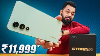 Lava Storm 5G Unboxing and First Impressions ⚡ Dimensity 6080, 120Hz FHD+, 33W🔋 @ Rs.11,999*!