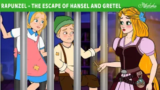 Rapunzel - The Escape of Hansel and Gretel 🍭 | Bedtime Stories for Kids in English | Fairy Tales