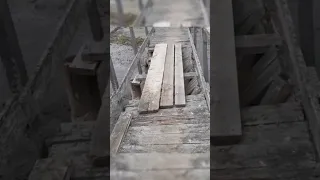 В селе Владимирской области разваливается единственный мост