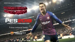 Descargar E Instalar PES 2019 DEMO PC + GAMEPLAY