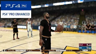 PS4 Pro | NBA 2k17 - Cavaliers vs Warriors - 1 Quarter of Gameplay (60fps 1080p)